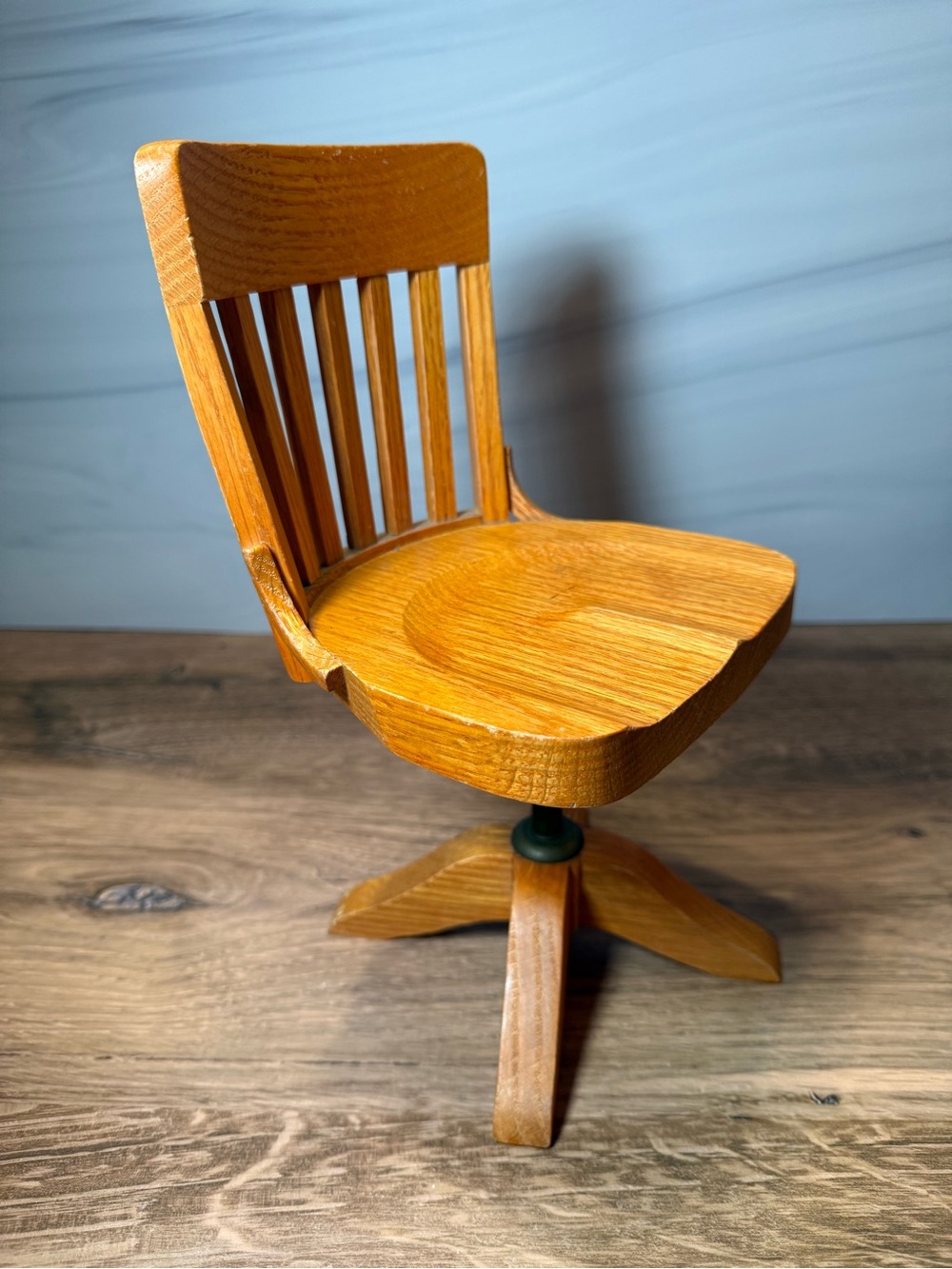 American Girl Kit Swivel Chair Retired 2000 Wooden Doll Furniture Accessory